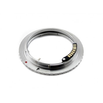 Адаптер переходник Olympus OM - Canon EOS, AF чип Ulata