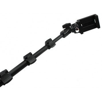 Регульований ручний монопод для GoPro, смартфонів в розкладеному стані-1