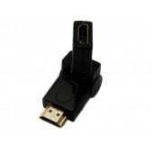 Поворотний HDMI AM - AF адаптер перехідник 360 ° Поворотний HDMI AM - AF адаптер перехідник 360 °