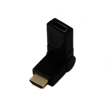 Положення поворотного HDMI AM - AF адаптера під прямим кутом-1