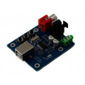 Внешний аудио USB ЦАП, звуковая карта PCM2704 Внешний аудио USB ЦАП, звуковая карта PCM2704