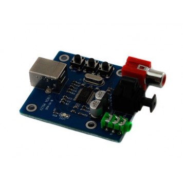 Зовнішній аудіо USB ЦАП, звукова карта PCM2704-1