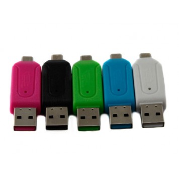 Можливі кольори OTG USB MicroUSB MicroSD SD картридерів для Android-3