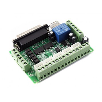 5 гнізд і клеми-затискачі для підключення драйверів двигунів-2