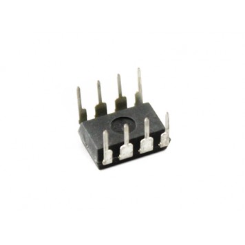 Обратная сторона чипа NE555P NE555 DIP8, таймера-1