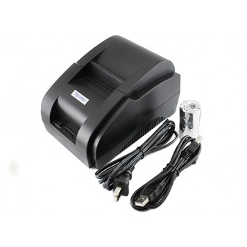 Комплект поставки термопринтера, POS, чекового принтера XP-58IIH 58 мм-4