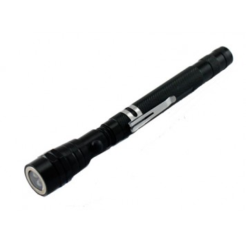 Телескопічний ліхтар з магнітною поворотною головкою 57см