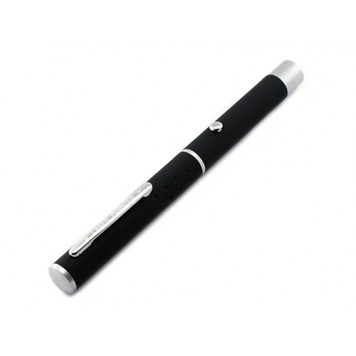 Лазер зелений 5Мвт 532нм, лазерна указка на батарейках + насадка