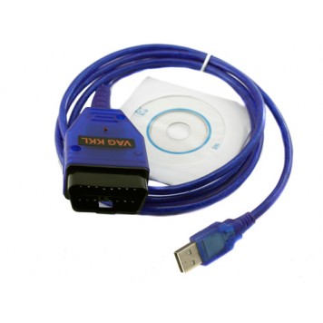 Комплект поставки VAG COM 409.1 KKL OBD2 USB сканера диагностики авто-1