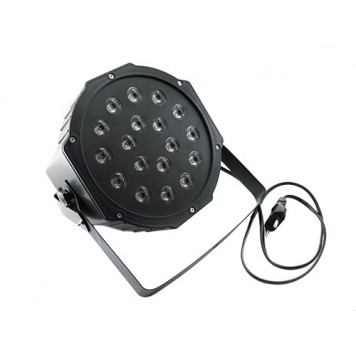 Лазерний проектор, RGB світломузика, DMX512, 18 3Вт