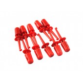 Тестовая клипса, зажим для PCB, SMD, IC, 4см, 10шт Тестовая клипса, зажим для PCB, SMD, IC, 4см, 10шт