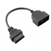 Перехідник з OBD2 16pin мама на Toyota 22pin тато