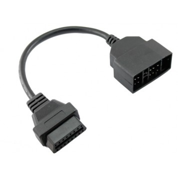 Перехідник з OBD2 16pin мама на Toyota 22pin тато