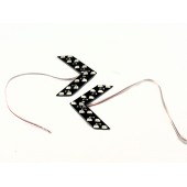 LED указатели поворота зеркала заднего вида желтые