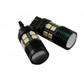 LED T20 W21W лампа в автомобиль 12 SMD + 1 CREE Q5