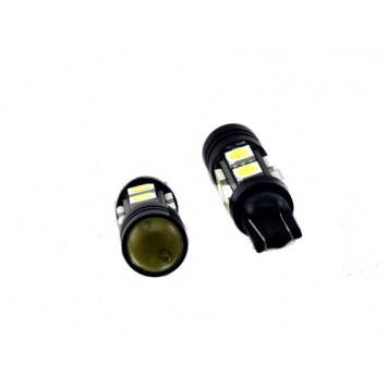 2x LED T10 W5W лампа в автомобіль , 8 SMD + 1 COB-1