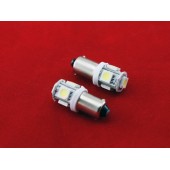 LED BA9S T4W лампа в автомобиль, 4+1 SMD, 2 шт LED BA9S T4W лампа в автомобиль, 4+1 SMD, 2 шт