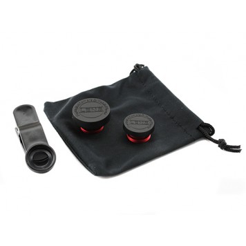 Комплект поставки 3в1 фишай, ширококутної макролінзи для телефону-2