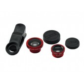 3в1 фишай, ширококутна, макролінзи для телефону 3в1 фишай, ширококутна, макролінзи для телефону