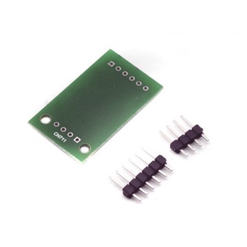 Обратная сторона 24-бит АЦП HX711 для тензодатчиков, весов, Arduino-1