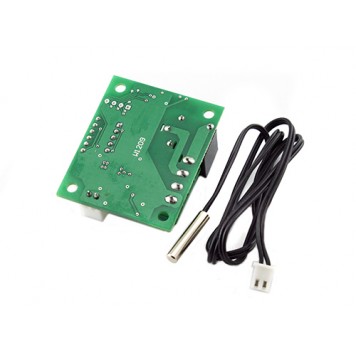 Обратная сторона цифрового мини термостата W1209, -50~110С, 10А, 12В-1