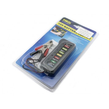 Тестер автомобильного аккумулятора, генератора 12В в упаковке-2