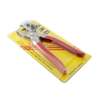 Револьверный дырокол, пробойник для кожи, картона в упаковке-1