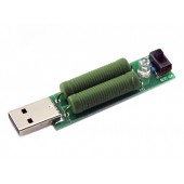 USB нагрузка со свичем 1А 2А, нагрузочный резистор для тестера USB нагрузка со свичем 1А 2А, нагрузочный резистор для тестера
