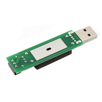 Обратная сторона USB нагрузочного резистора, нагрузка со свичем 1А/2А-1