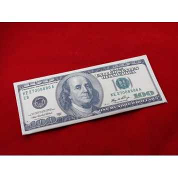 Кошелек, бумажник, портмоне, старых 100 долларов