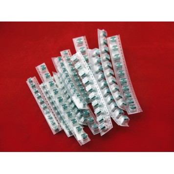 Конденсаторы SMD 130шт алюминиевые 1-220мкФ 10-50В