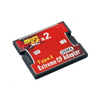 MicroSD, 2x TF - CompactFlash CF Type I адаптер