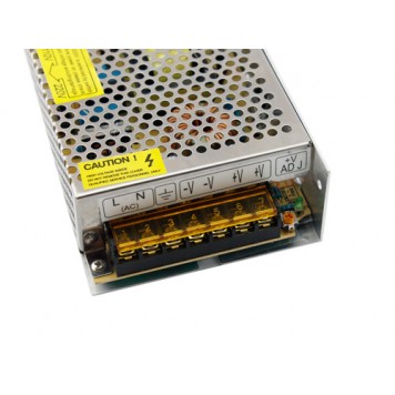 Клеммная площадка блока питания в металлическом корпусе 5В 10А-3