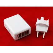 Сетевое зарядное, 4 USB, 5V 2.1A для Ipad, Premium Сетевое зарядное, 4 USB, 5V 2.1A для Ipad, Premium