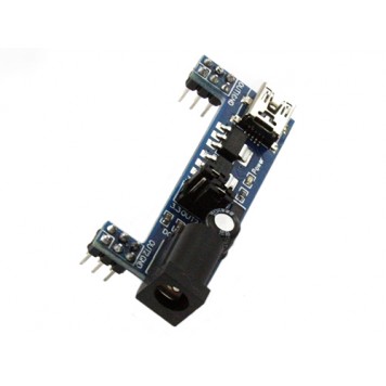 Гнездо для подключения внешнего источника питания под штекер 5.5 x 2.1 мм-2