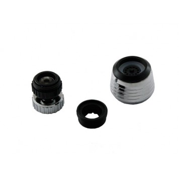 Поворотна насадка на кран, аератор води, дифузор в розібраному вигляді-1