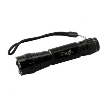 Ультрафіолетовий ліхтар, 3Вт, 395-410 нм + зарядний пристрій