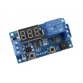 Реле с настраиваемой задержкой 12V, таймер отсчета