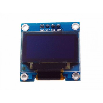 OLED дисплей графічний SSD1306 I2C 0.96 ' ' 128x64 Arduino , синьо - жовтий