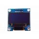 OLED дисплей графический SSD1306 I2C 0.96'' 128x64 Arduino, сине-желтый