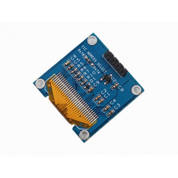 Зворотний бік 128x64 IIC I2C OLED графічного дисплея , Arduino-1