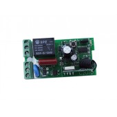 1-канальне бездротове реле 220В 433МГц, пульт, Arduino