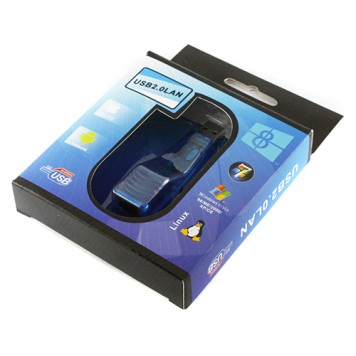 USB мережева карта RJ45 TS6121A , РЕАЛЬНИХ 100 Мб в упаковці-1