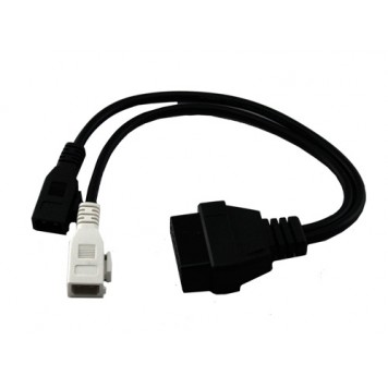 Переходник с OBD2 16pin  мама на VAG 2+2pin папа