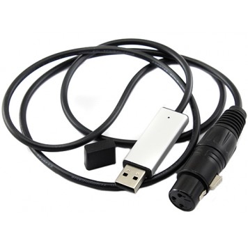 Кабель перехідник USB - DMX, DMX512 контролер