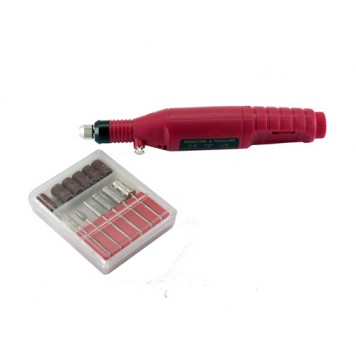 Машинка комплектується 6-ма насадками і 6-ма шліфувальними головками-3