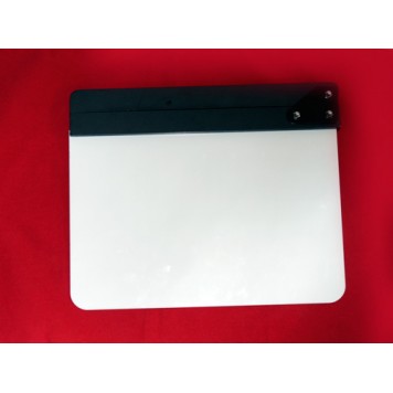 Зворотний бік режисерської хлопавки, нумератора, кінохлопушки-2