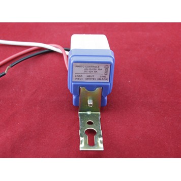 Маркування на корпусі фотореле, датчику включення вуличного освітлення 12В-1