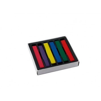 Тимчасова фарба для волосся, крейда, пастель, 6 колір