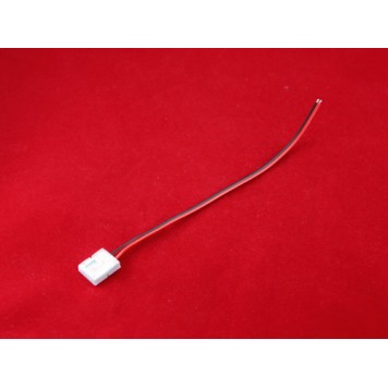 Зворотний бік конектора вивідного для 8мм LED стрічки SMD 3528-1